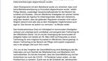 Verdi-Info zur Kurzarbeit