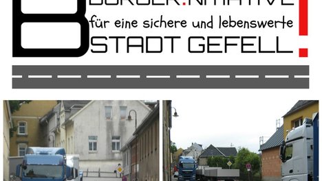 Flyer der BI Gefell