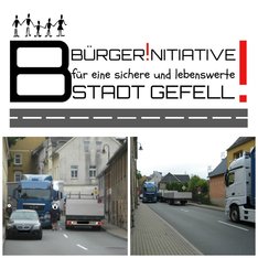 Flyer der BI Gefell