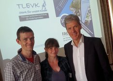 Unterwegs mit Bildungsminister Holter